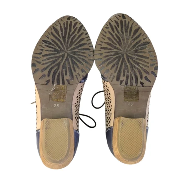 L'Artiste Spring Step Gabriel Heeled Oxfords EUC  $139  Size 35 US 5   S3598 - Picture 9 of 10